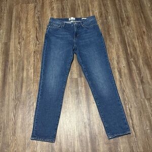 Frame Denim Women's Straight Leg Jeans - Blue